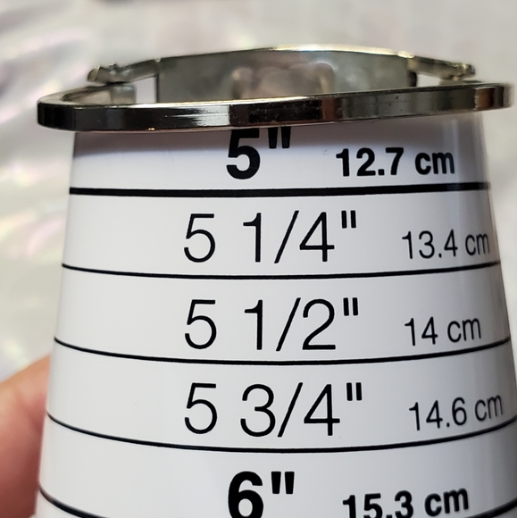 Vintage Baby Girls Alpaca Mexico Silver Pink Abalone and Floral Bracelet - Picture 7 of 10